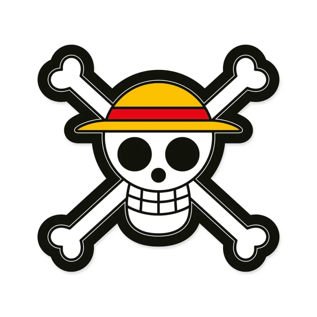 One Piece Dekokissen Jolly Roger 33 cm