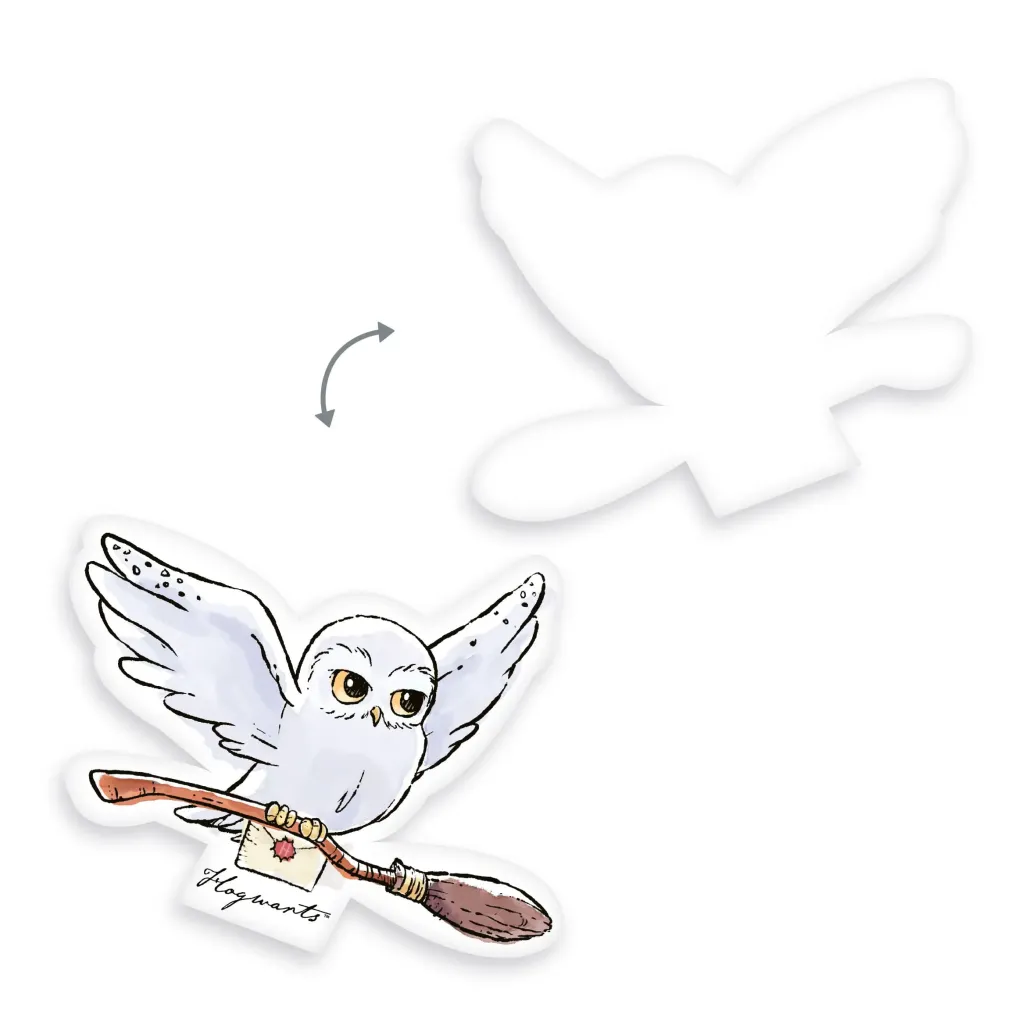 Harry Potter Dekokissen Hedwig Flying 38 cm           