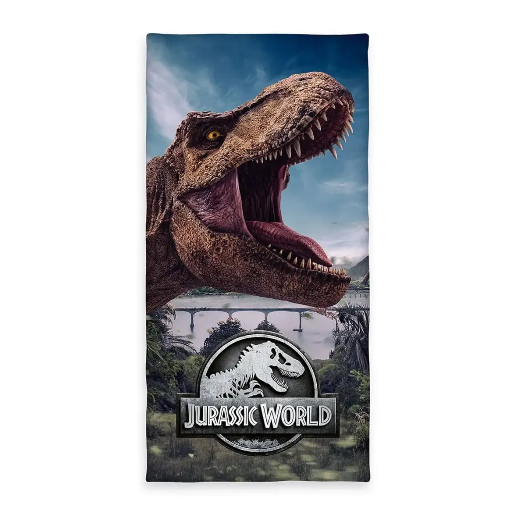 Jurassic World Velours-Handtuch 75 x 150 cm     