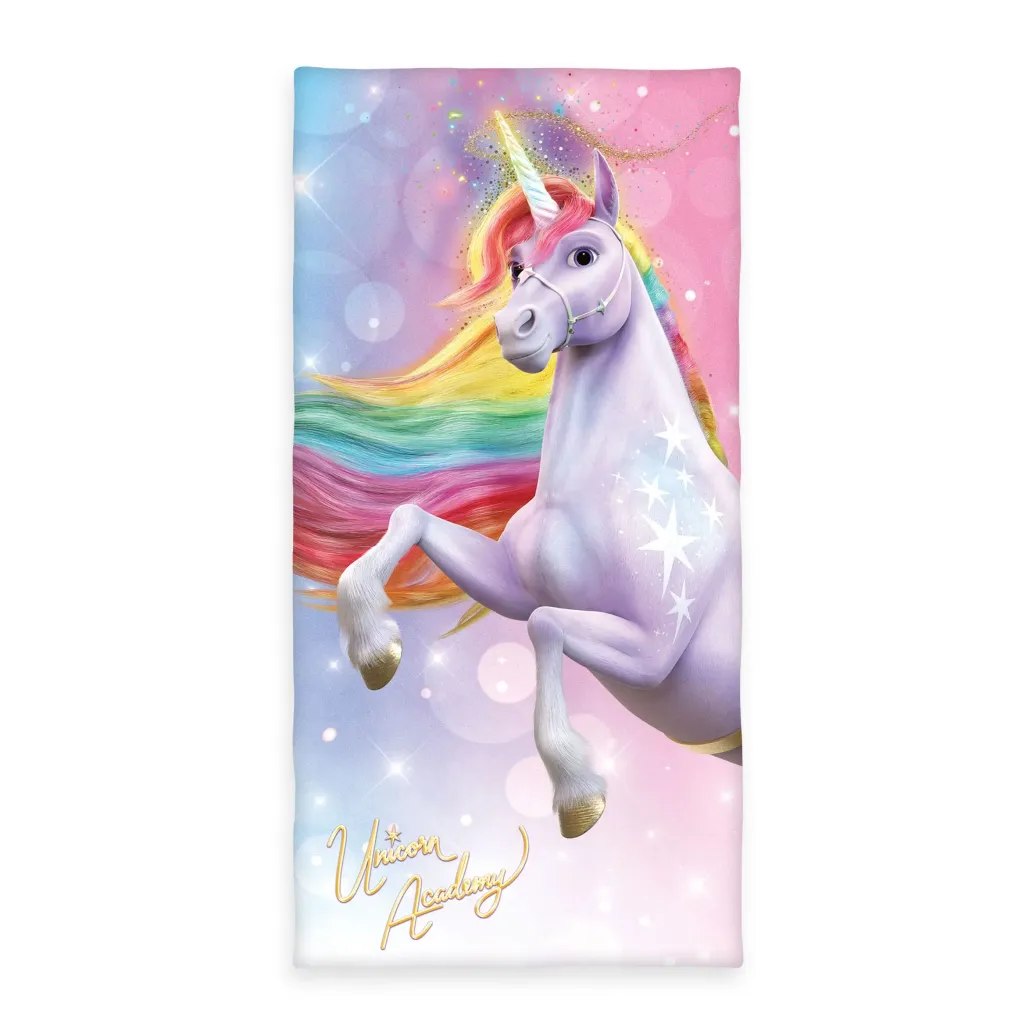 Unicorn Academy Velours-Handtuch Magic 75 x 150 cm