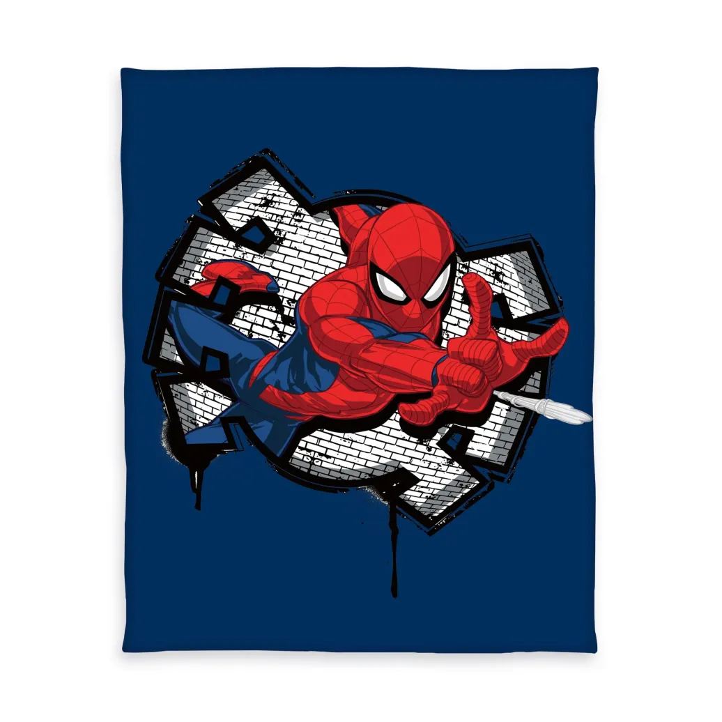 Spider-Man Flanell-Fleecedecke 130 x 170 cm