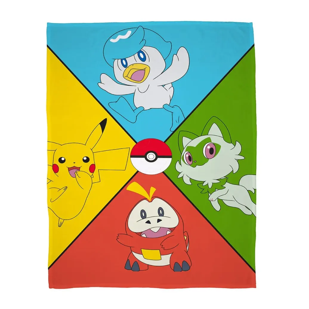 Pokemon Decke 4 Colours 130 x 170 cm