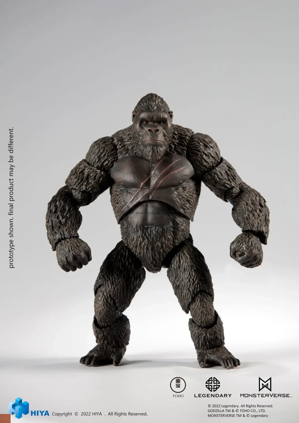 Godzilla Exquisite Basic Actionfigur Godzilla vs Kong (2021) Kong 16 cm