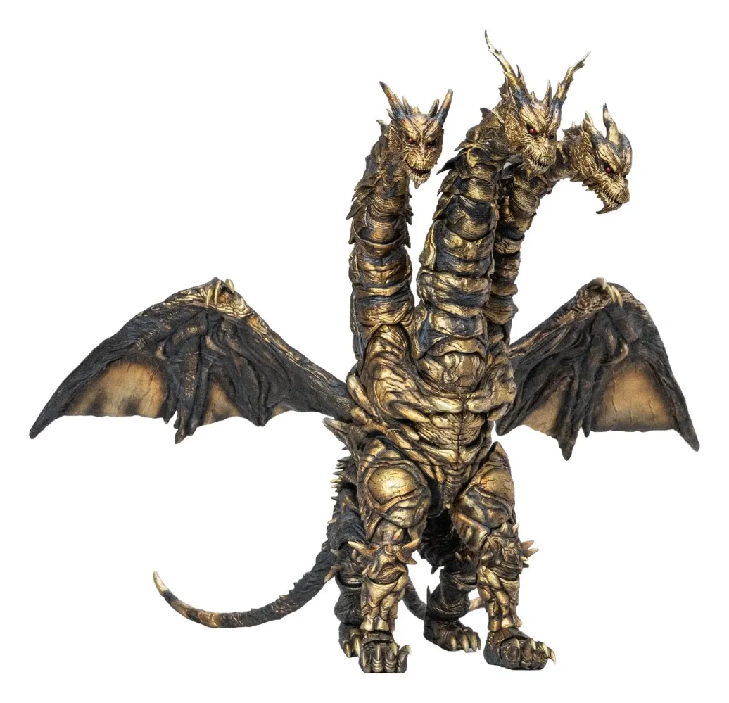 Godzilla: Final Wars (2004) Exquisite Basic Series Actionfigur Keizer Ghidorah 25 cm