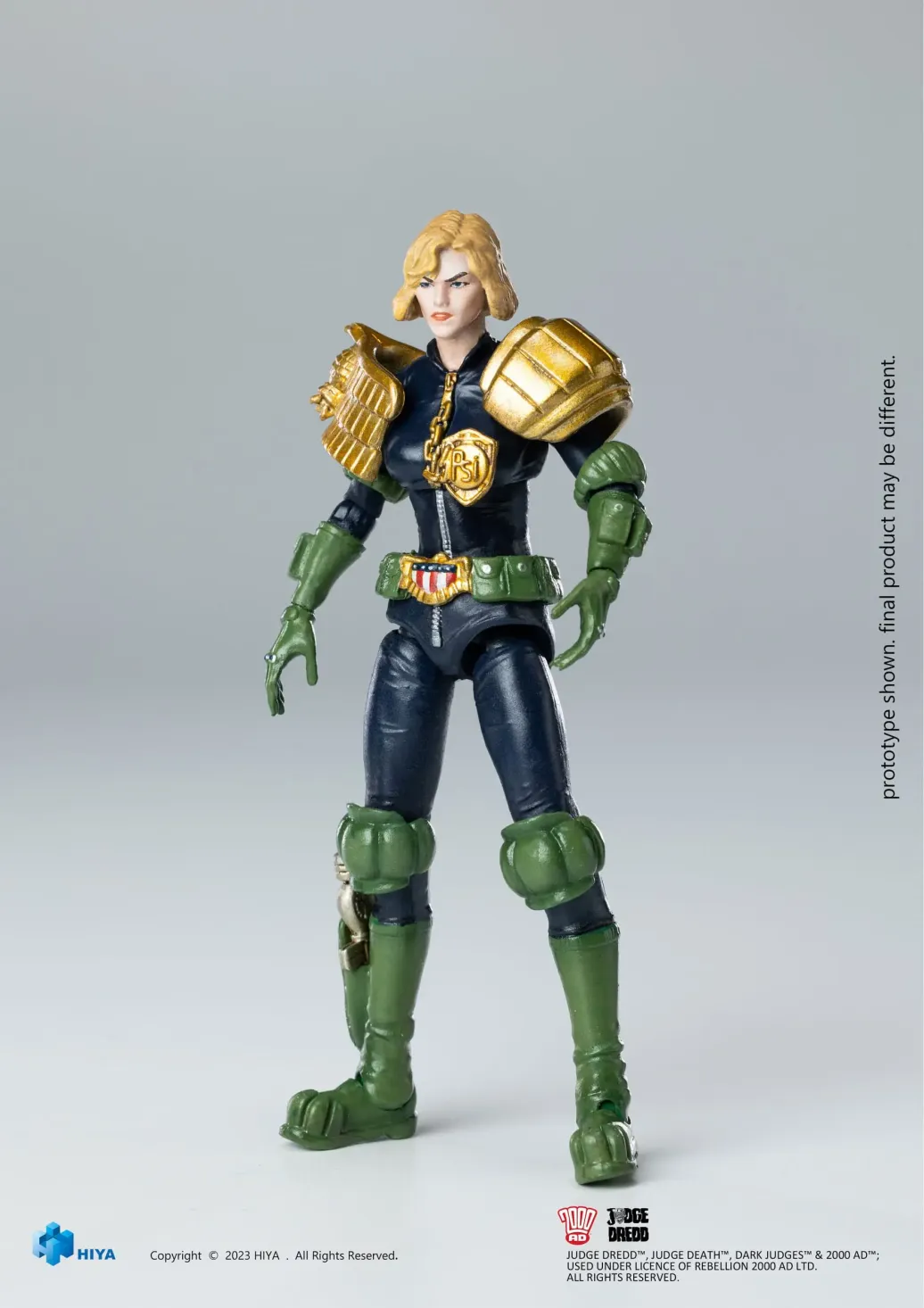 2000 AD Exquisite Mini Actionfigur 1/18 Judge Dredd Judge Anderson VS The Dark Judges 10 cm