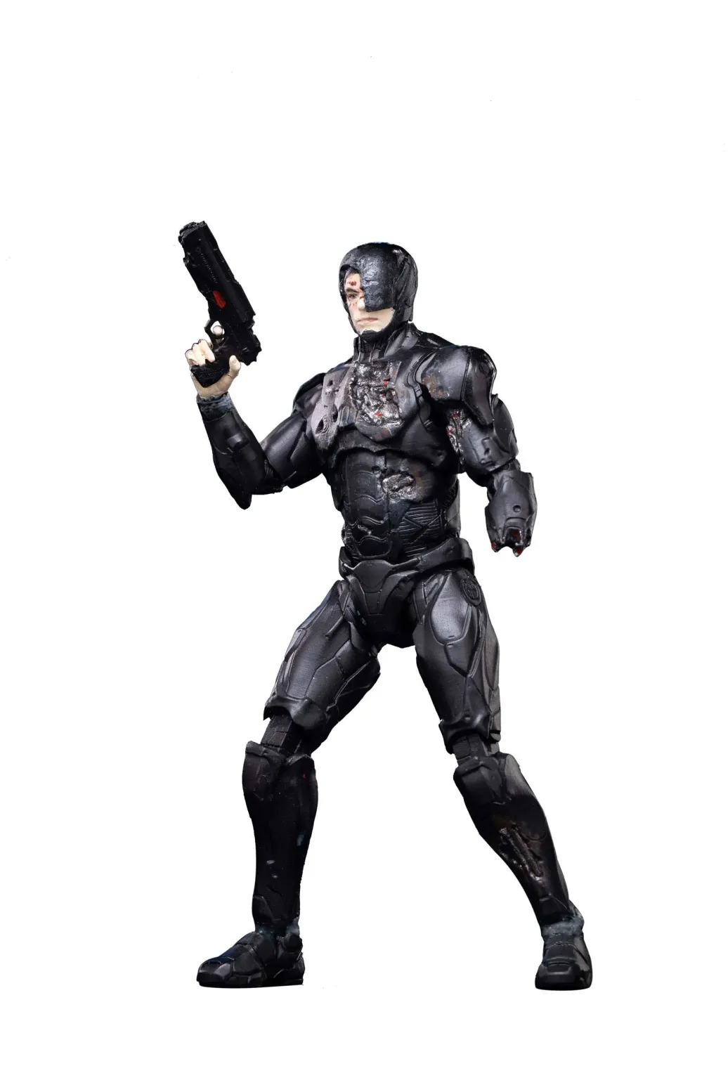 Robocop 2014 Exquisite Mini Actionfigur 1/18 Robocop Battle Damage 10 cm