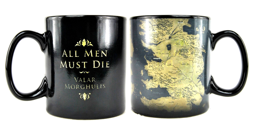 Game of Thrones Tasse mit Thermoeffekt Map