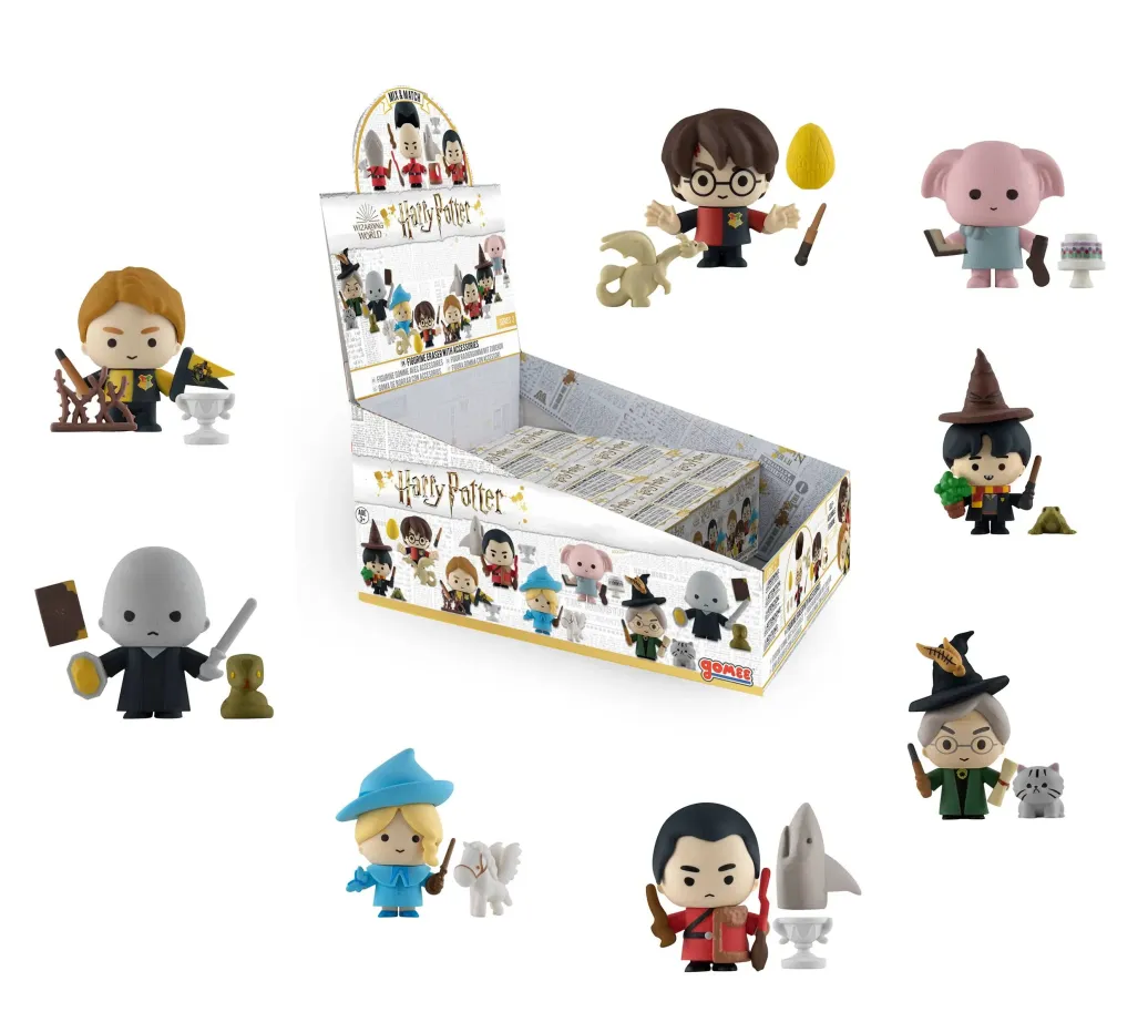 Harry Potter Sammelfiguren aus Gummi Display Series 2 (24)