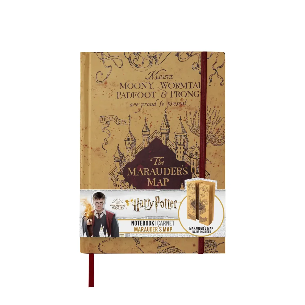 Harry Potter Notizbuch A5 Marauder's Map