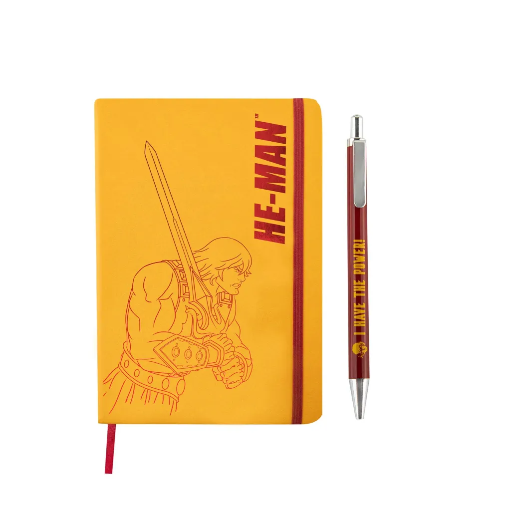 Masters of the Universe Notizbuch mit Kugelschreiber He-man