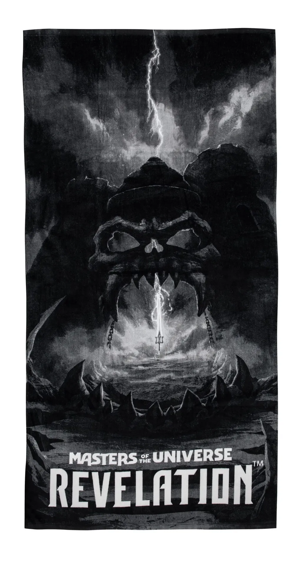 Masters of the Universe Handtuch Dark Castle Grayskull 140 x 70 cm