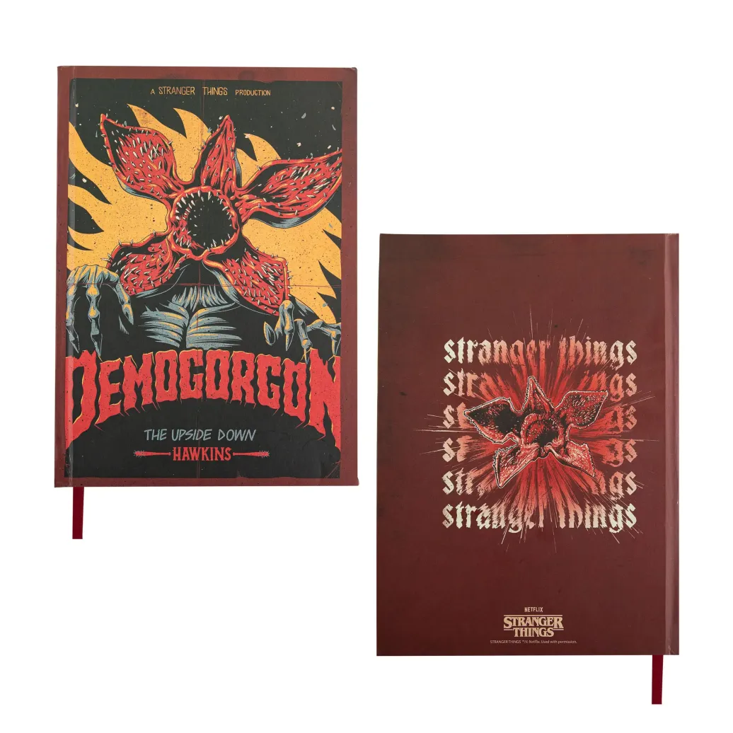 Stranger Things Notizbuch Demogorgon 