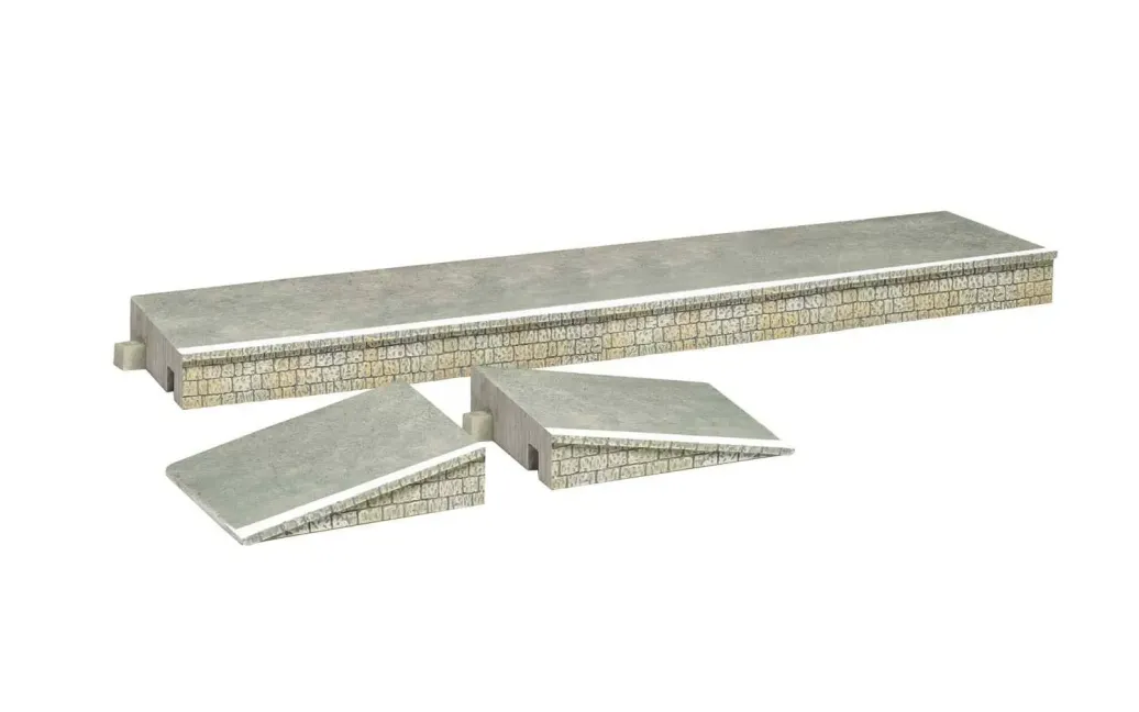 Harry Potter Hogsmeade Bahnhof - Bahnsteig Pack Modelleisenbahn-Gebäude