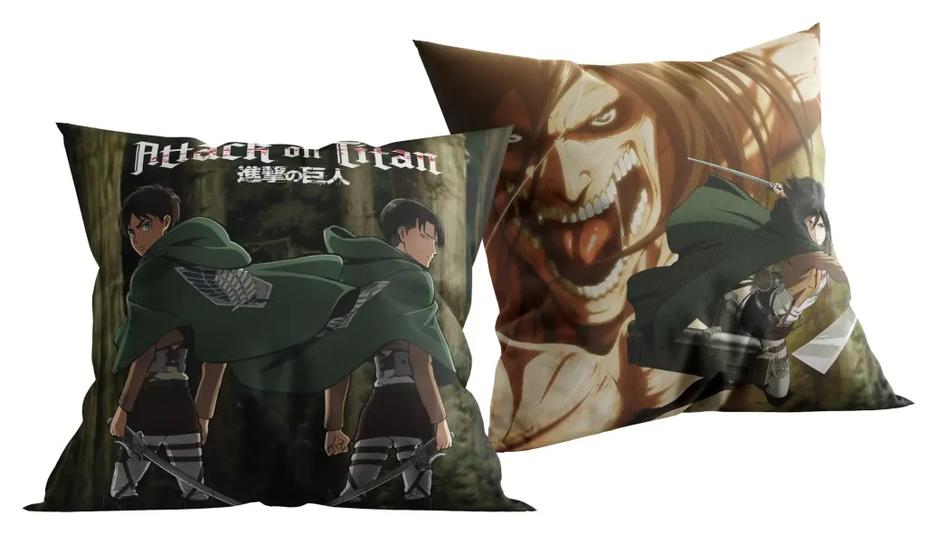 Attack on Titan Dekokissen 40x40 cm