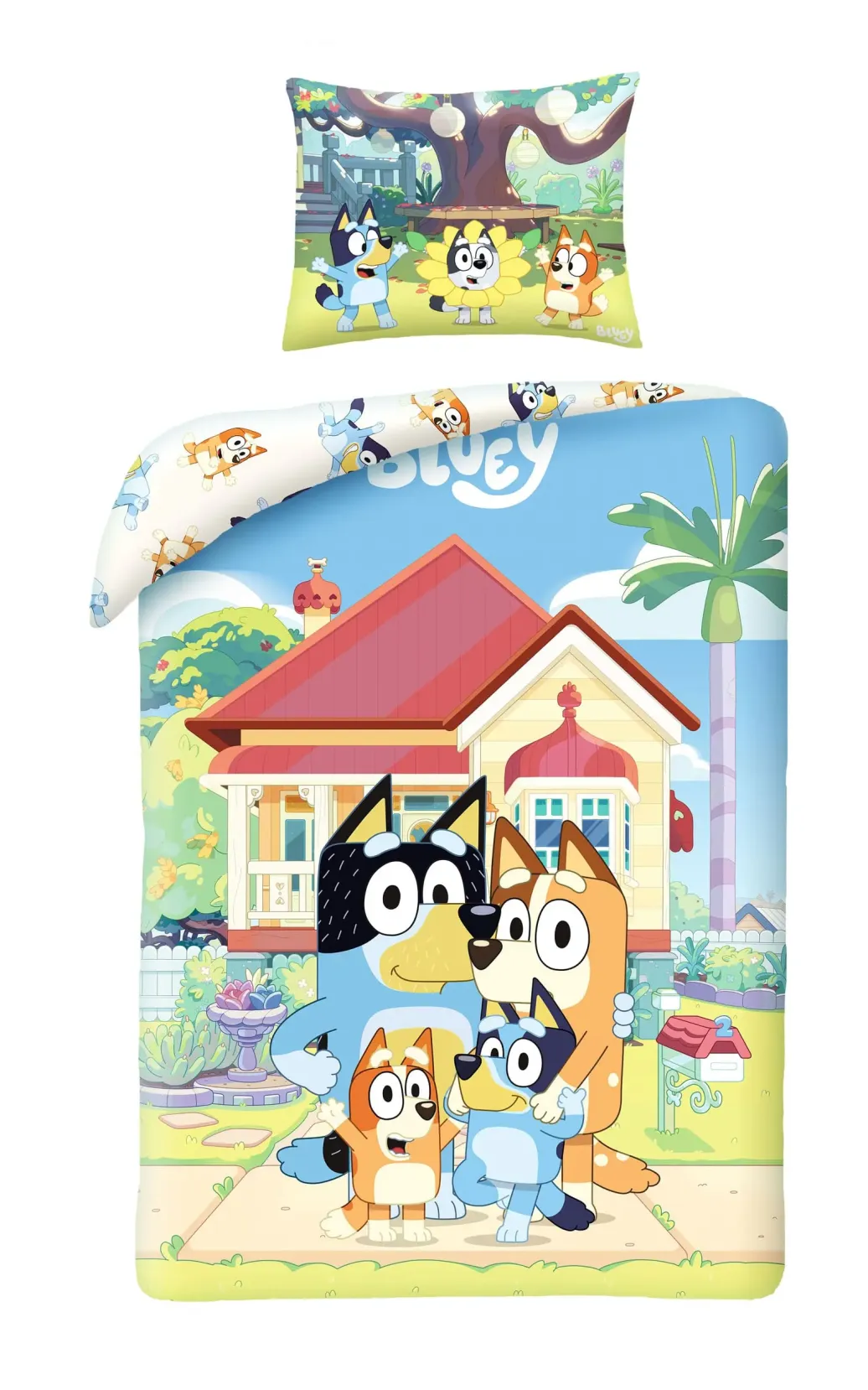 Bluey Bettwäsche Ver. 1 140 x 200 cm / 70 x 90 cm