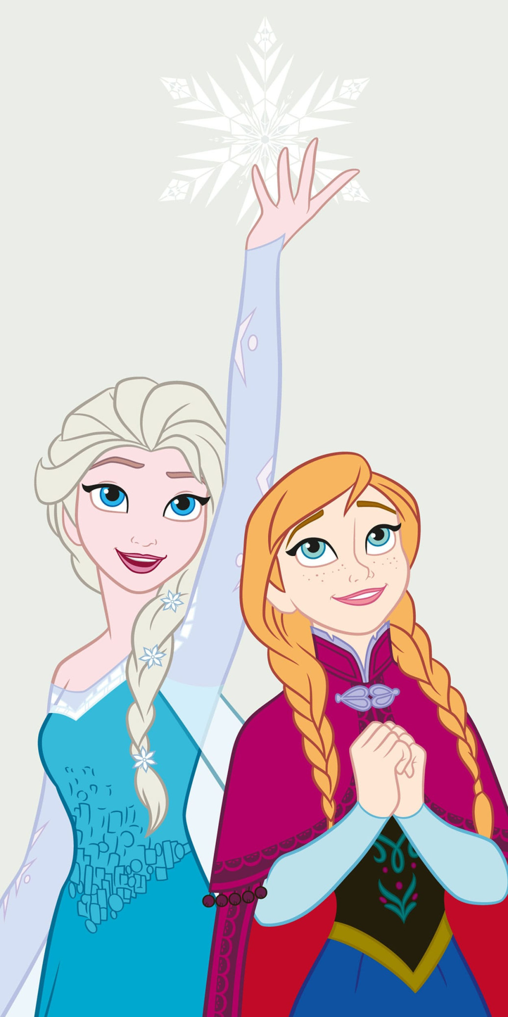 Die Eiskönigin - Völlig unverfroren Handtuch 140 x 70 cm               