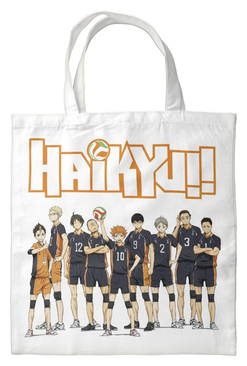 Tragetasche Haikyu Weiß 40 x 35 cm