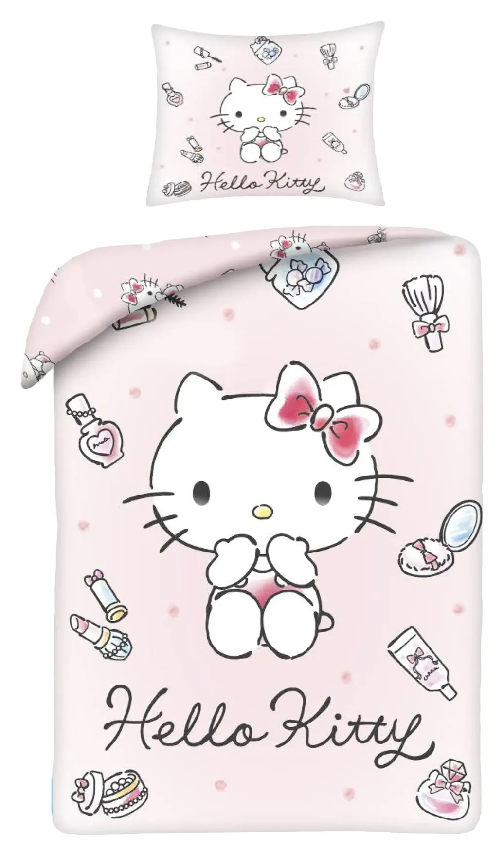 Sanrio Bettwäsche Hello Kitty Ver. 1 140 x 200 cm / 70 x 90 cm             