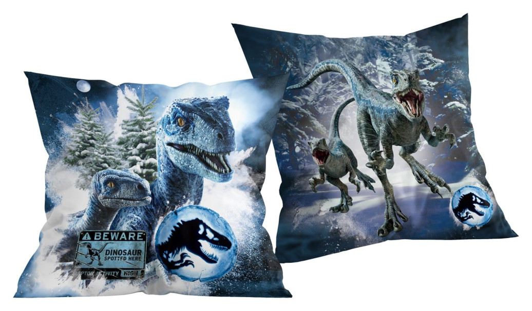 Jurassic World Dekokissen Jurrasic World Blue 40 x 40 cm