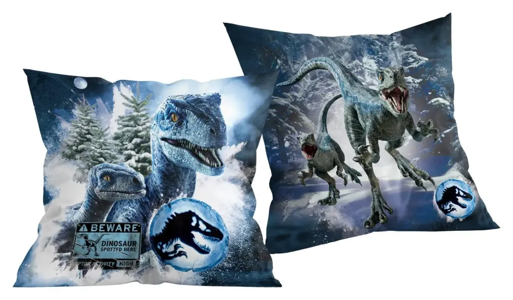 Jurassic World Dekokissen Jurrasic World Blue 40 x 40 cm