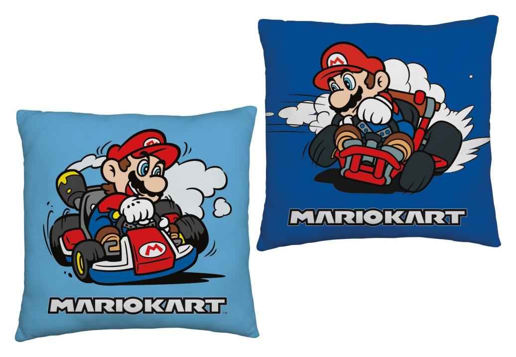 Super Mario Dekokissen Super Mario Blau 40x40 cm