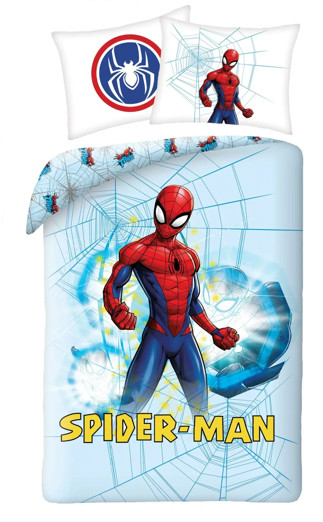 Spider-Man Bettwäsche Spider-Man Fight Stance 140 x 200 cm / 70 x 90 cm           
