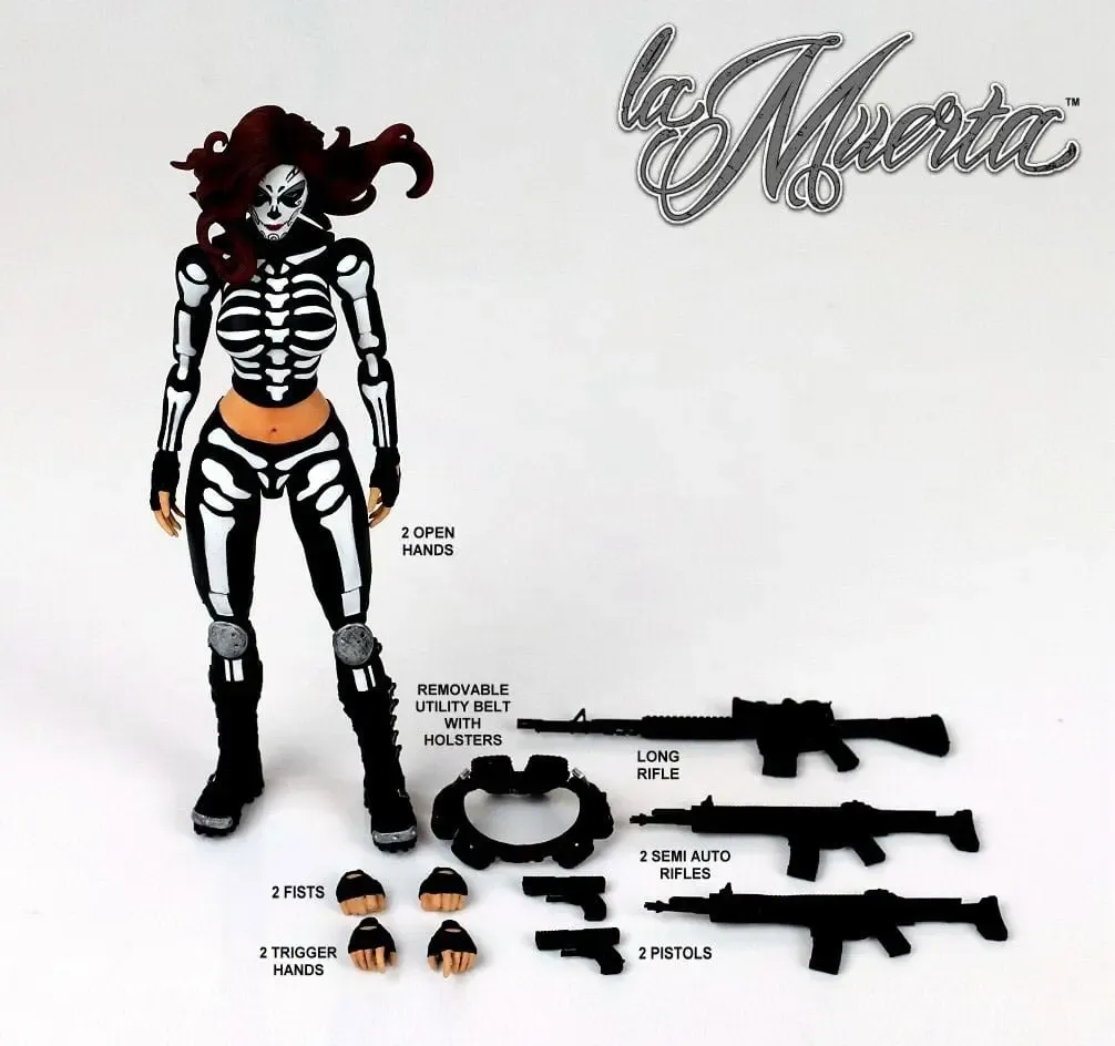 La Muerta Executive Replica Actionfigur 1/12 La Muerta 15 cm