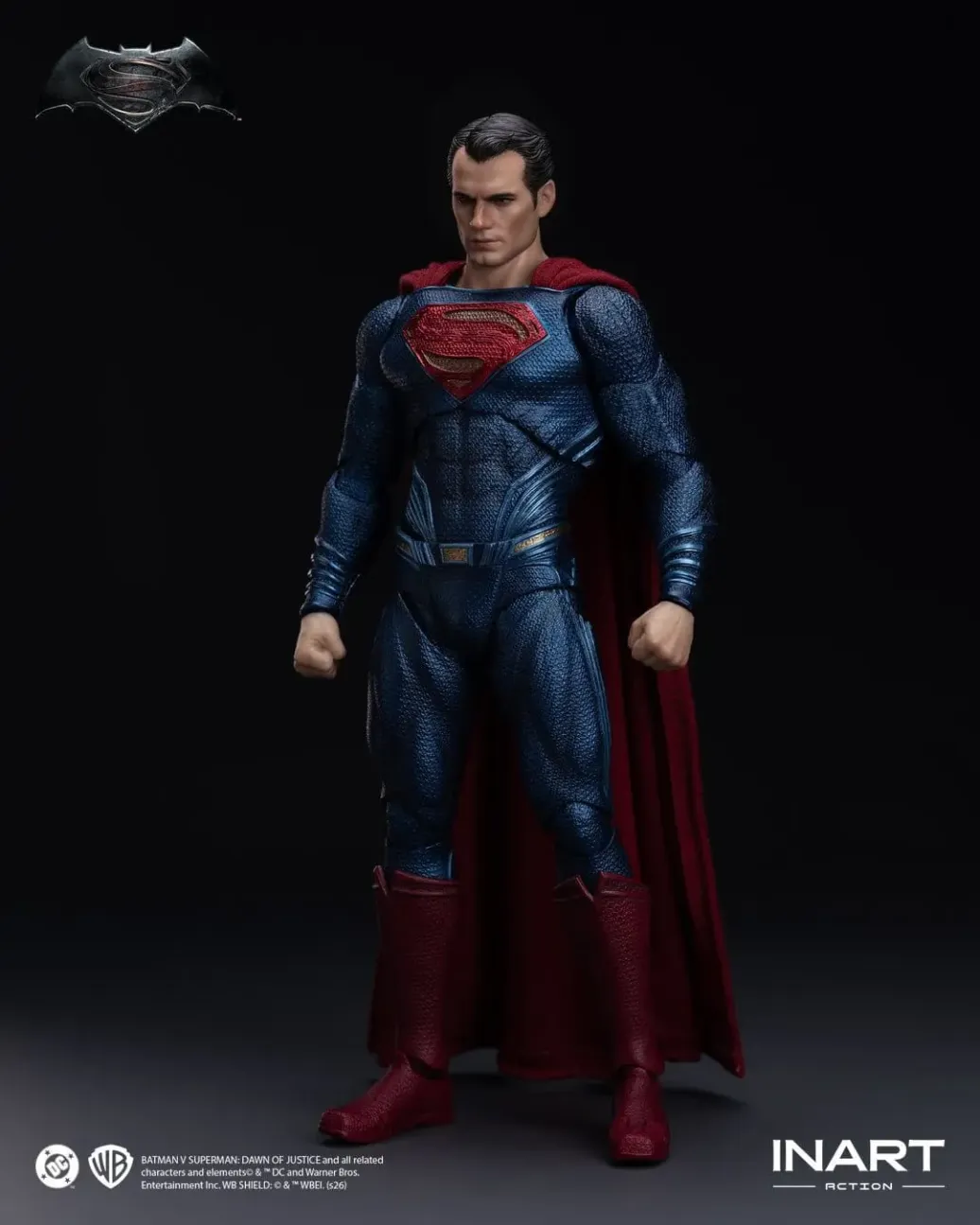 Batman vs Superman: Dawn of Justice Actionfigur 1/12 Superman 17 cm
