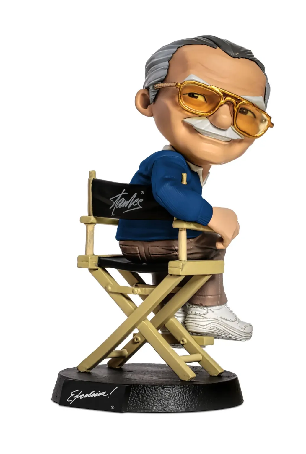 Stan Lee Mini Co. PVC Figur Blue Shirt Version 14 cm