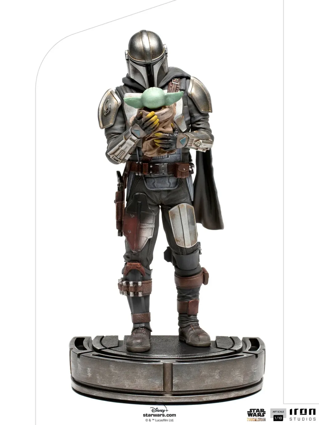 Star Wars The Mandalorian & Grogu Art Scale Statue 22 cm