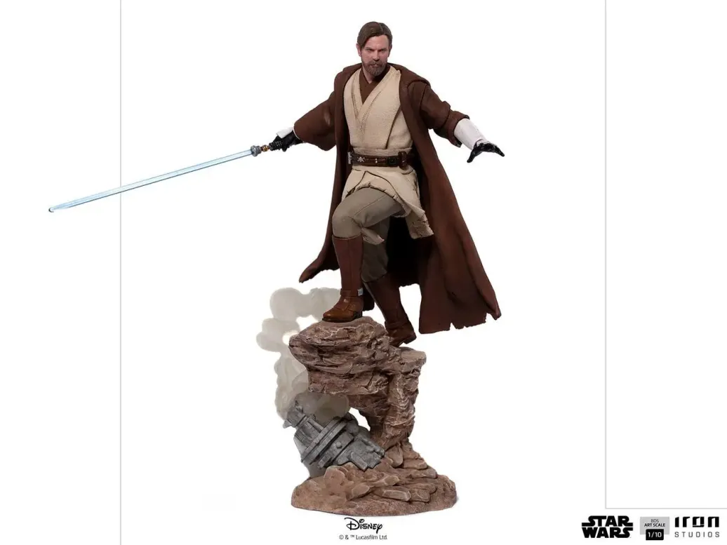 Star Wars Deluxe BDS Art Scale Statue 1/10 Obi-Wan Kenobi 28 cm