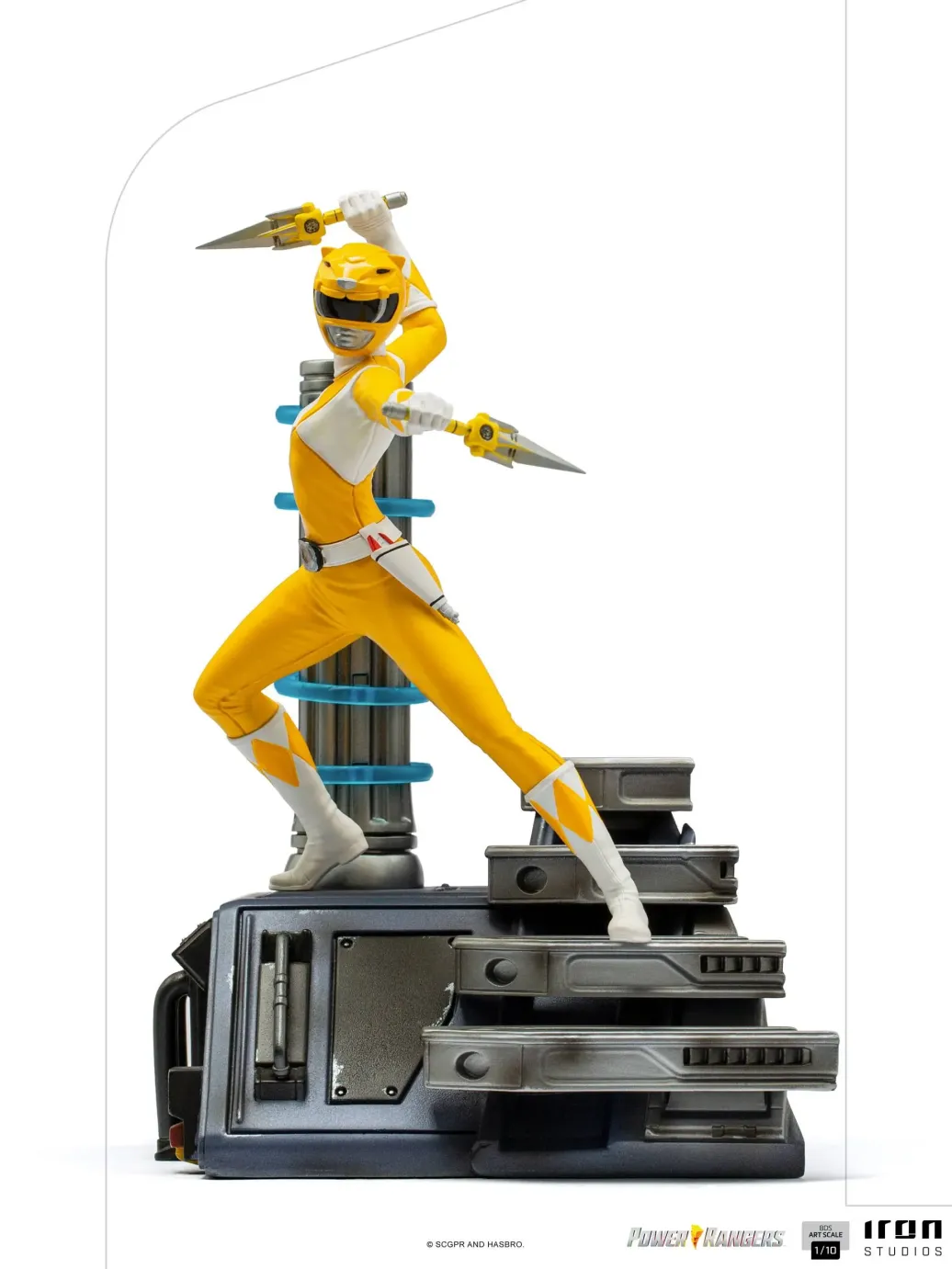 Power Rangers BDS Art Scale Statue 1/10 Yellow Ranger 19 cm