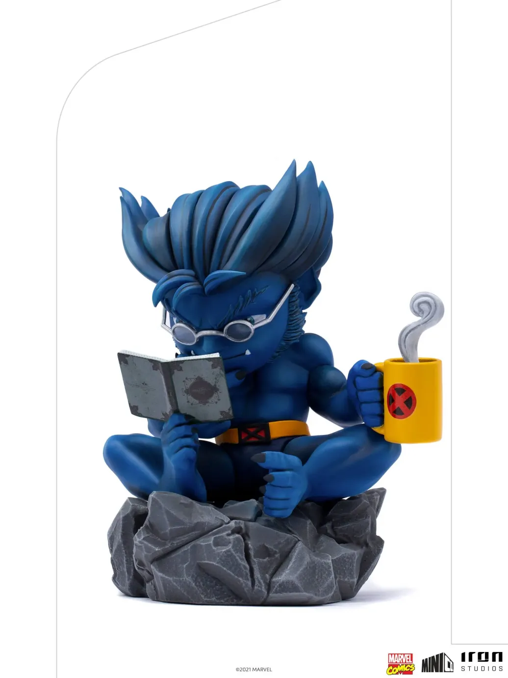 Marvel Comics Mini Co. Deluxe PVC Figur Beast (X-Men) 14 cm