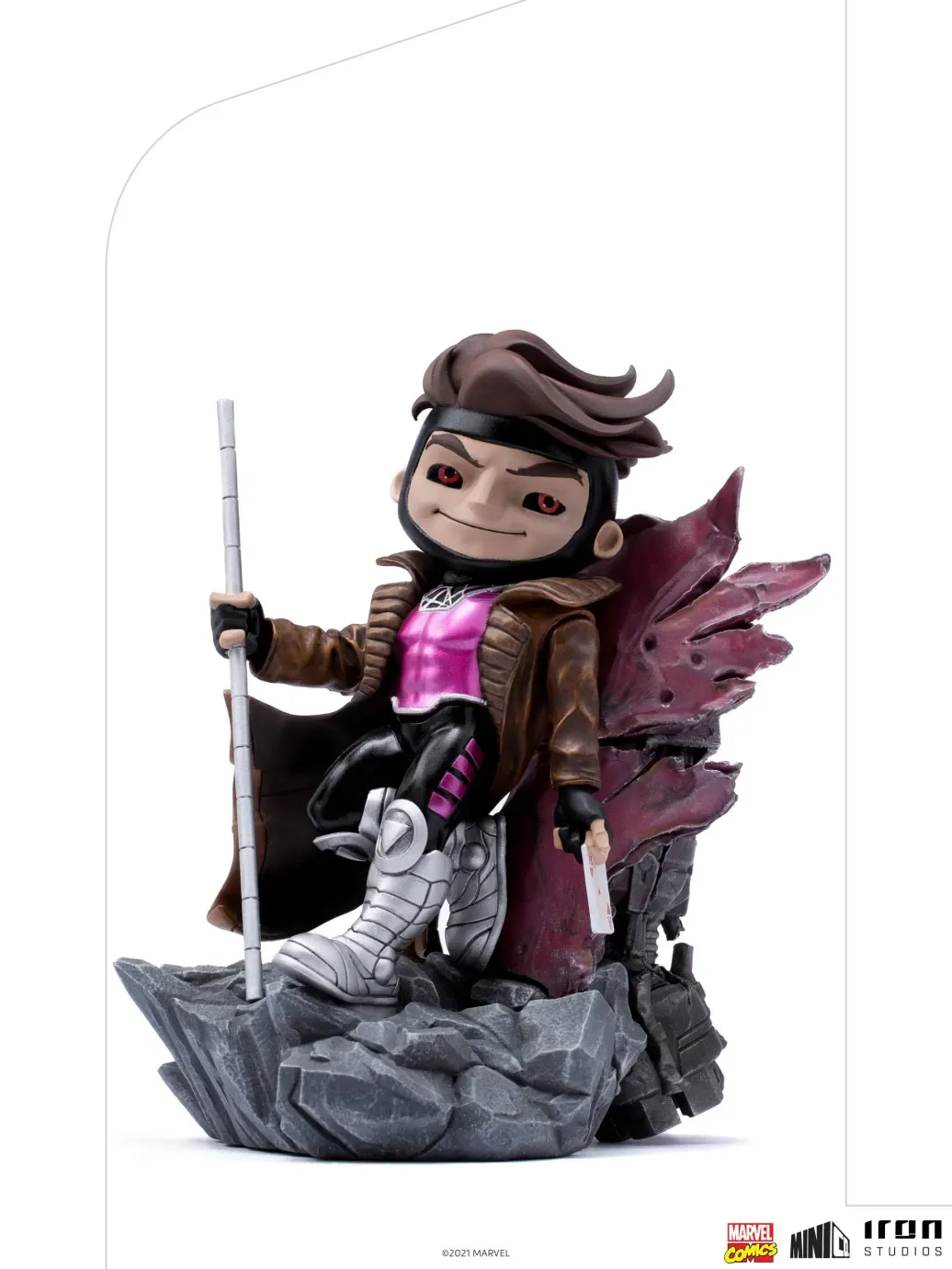 Marvel Comics Mini Co. Deluxe PVC Figur Gambit (X-Men) 17 cm