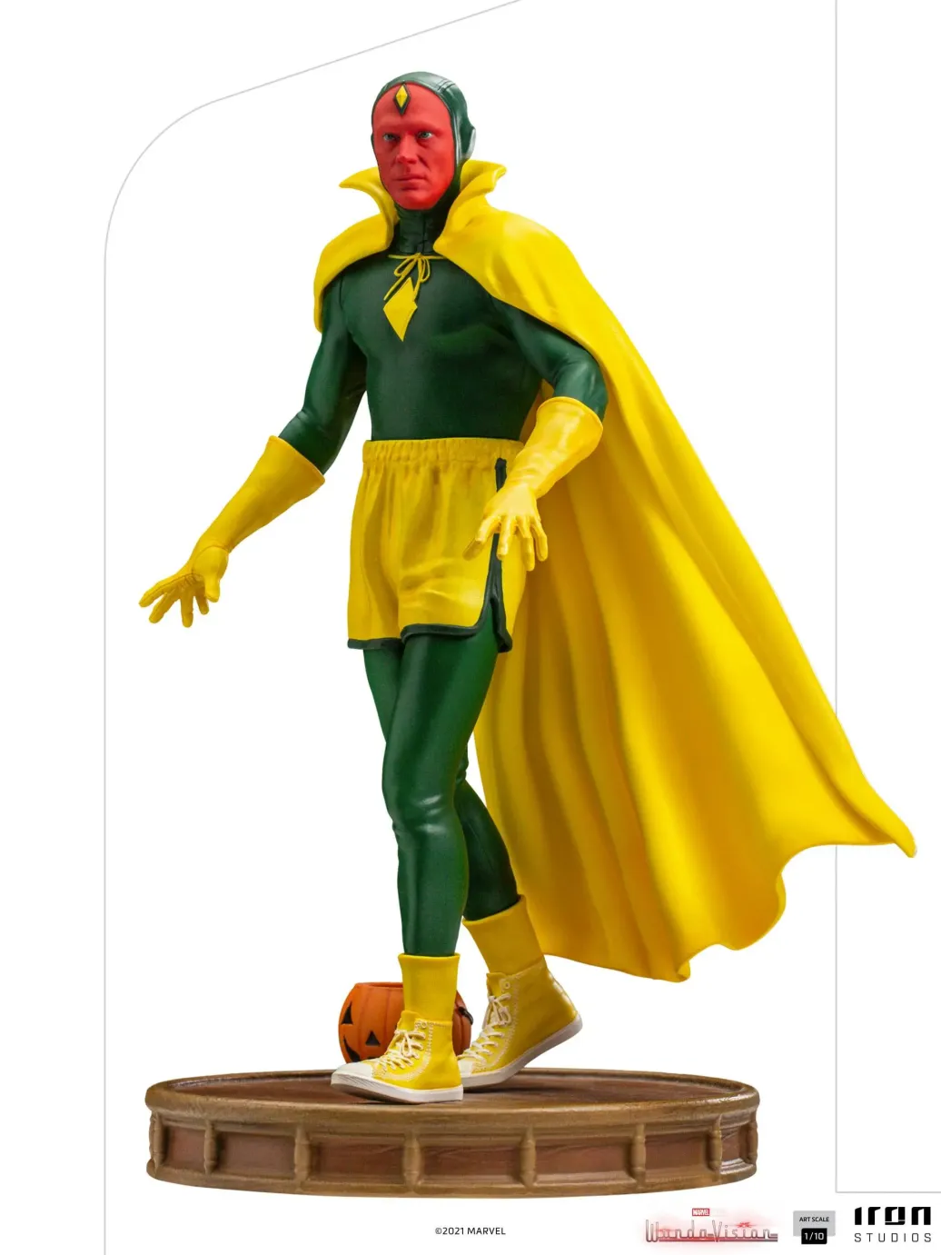 WandaVision Art Scale Statue 1/10 Vision Halloween Version 22 cm