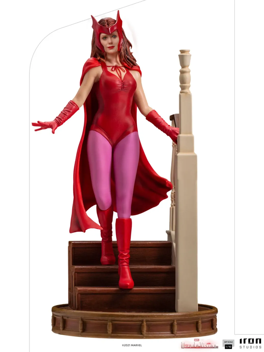 WandaVision Art Scale Statue 1/10 Wanda Halloween Version 23 cm