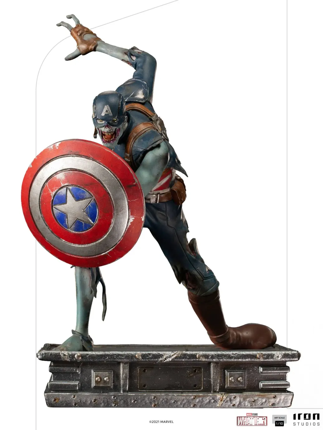 What If...? Art Scale Statue 1/10 Captain America Zombie 22 cm
