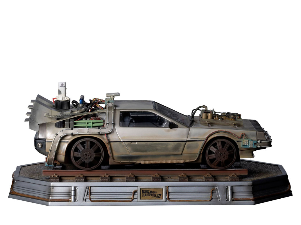 Zurück in die Zukunft III Art Scale Statue 1/10 DeLorean 57 cm