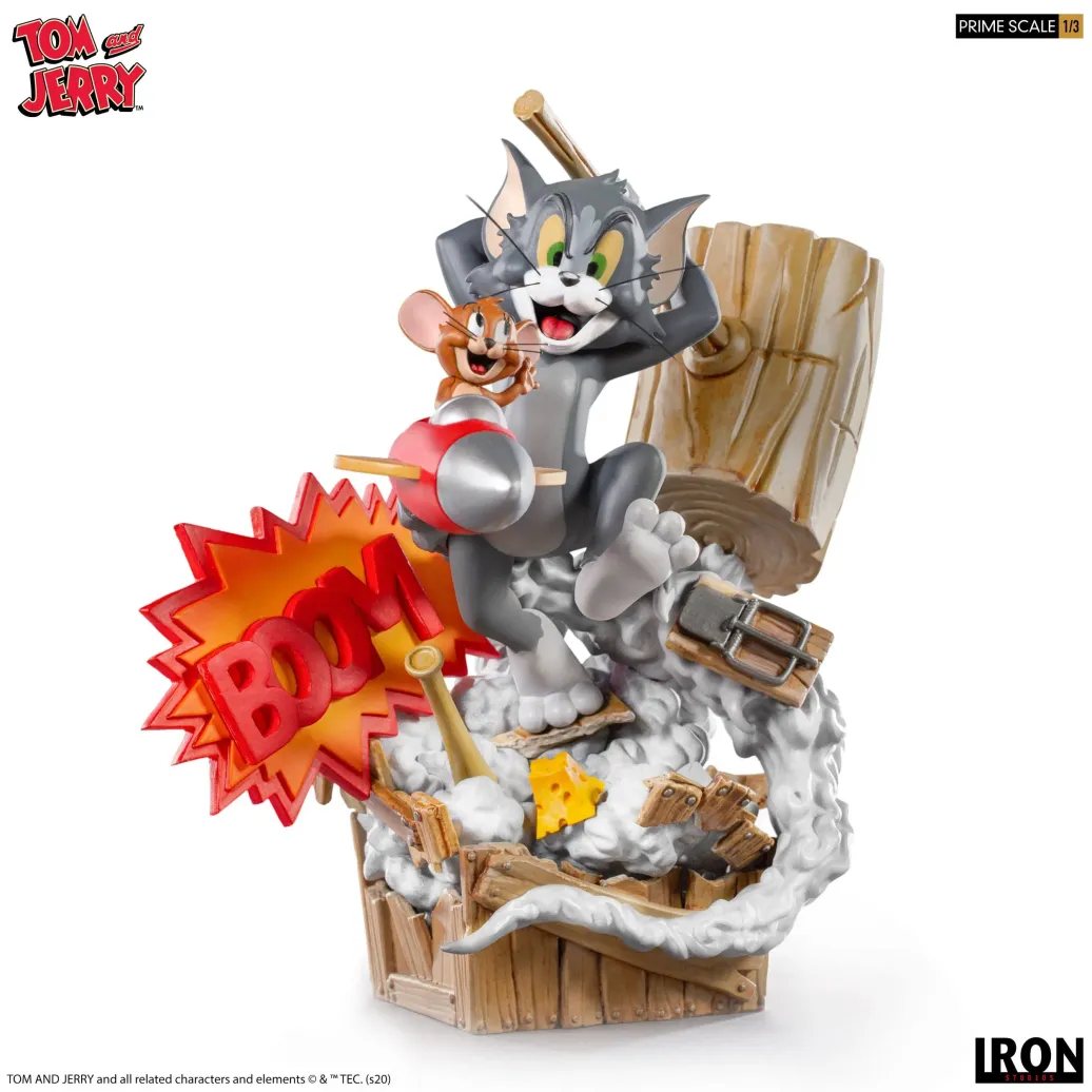 Tom & Jerry Prime Scale Statue 21 cm