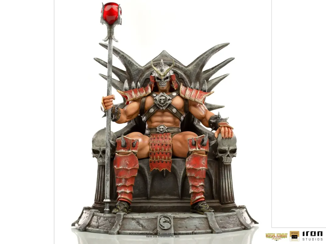 Mortal Kombat Shao Khan Deluxe BDS Art Scale Statue 25 cm