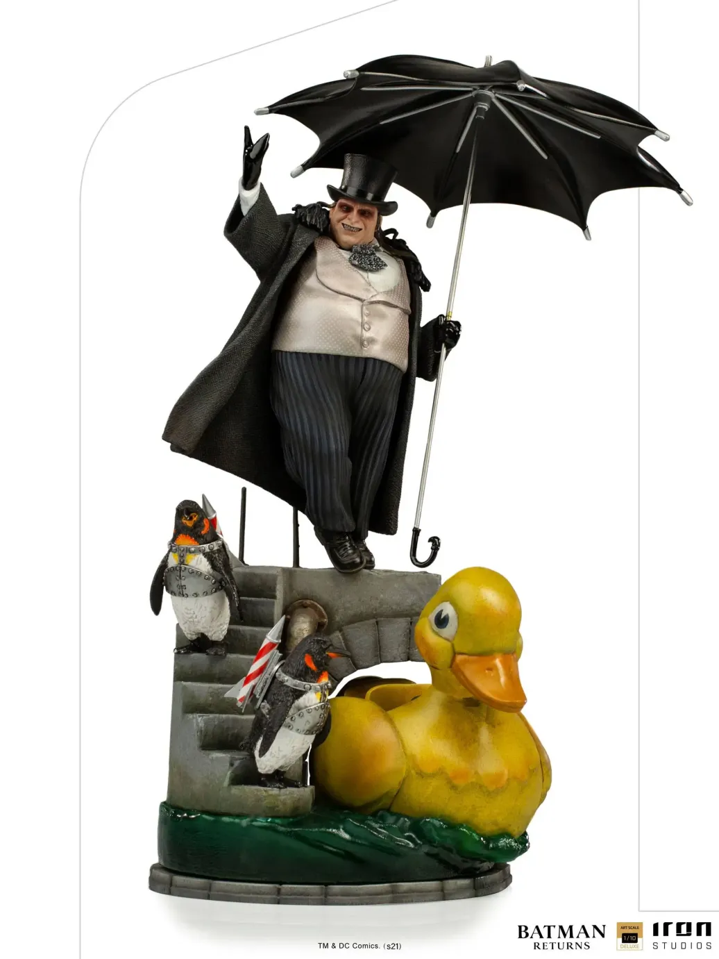 Batmans Rückkehr Penguin Deluxe Art Scale Statue 33 cm