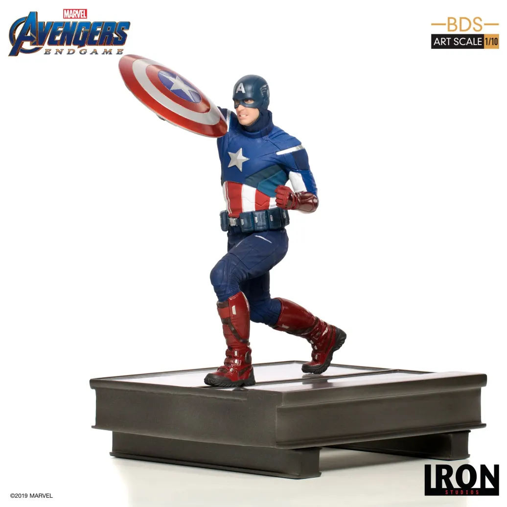 Avengers: Endgame Captain America BDS Art Scale Statue 21 cm