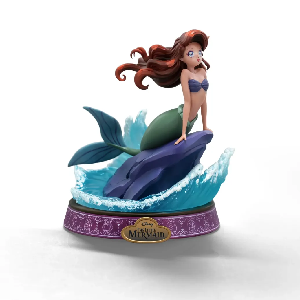 Disney Anime Princess Scale Statue Arielle, die Meerjungfrau 15 cm