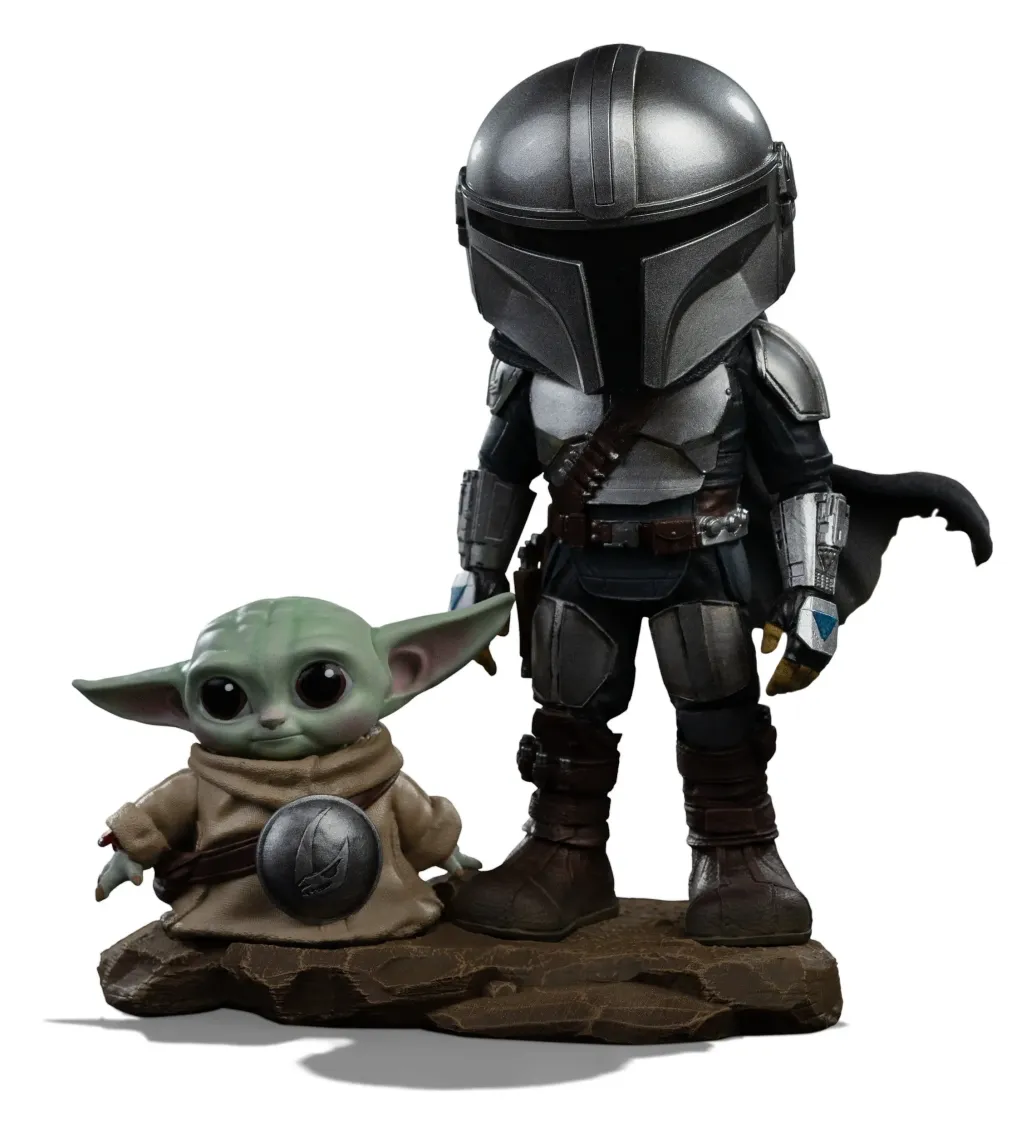 The Mandalorian & Grogu MiniCo Figur The Mandalorian and Grogu