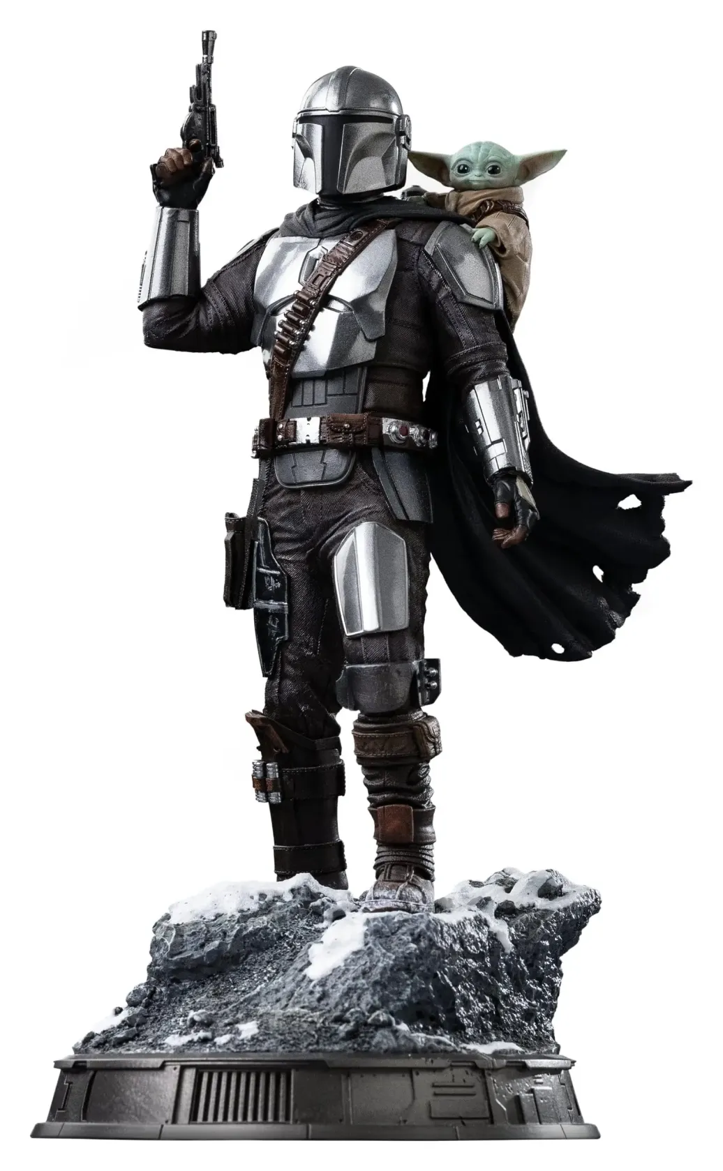 The Mandalorian & Grogu Art Scale Statue 1/10 The Mandalorian and Grogu 25 cm