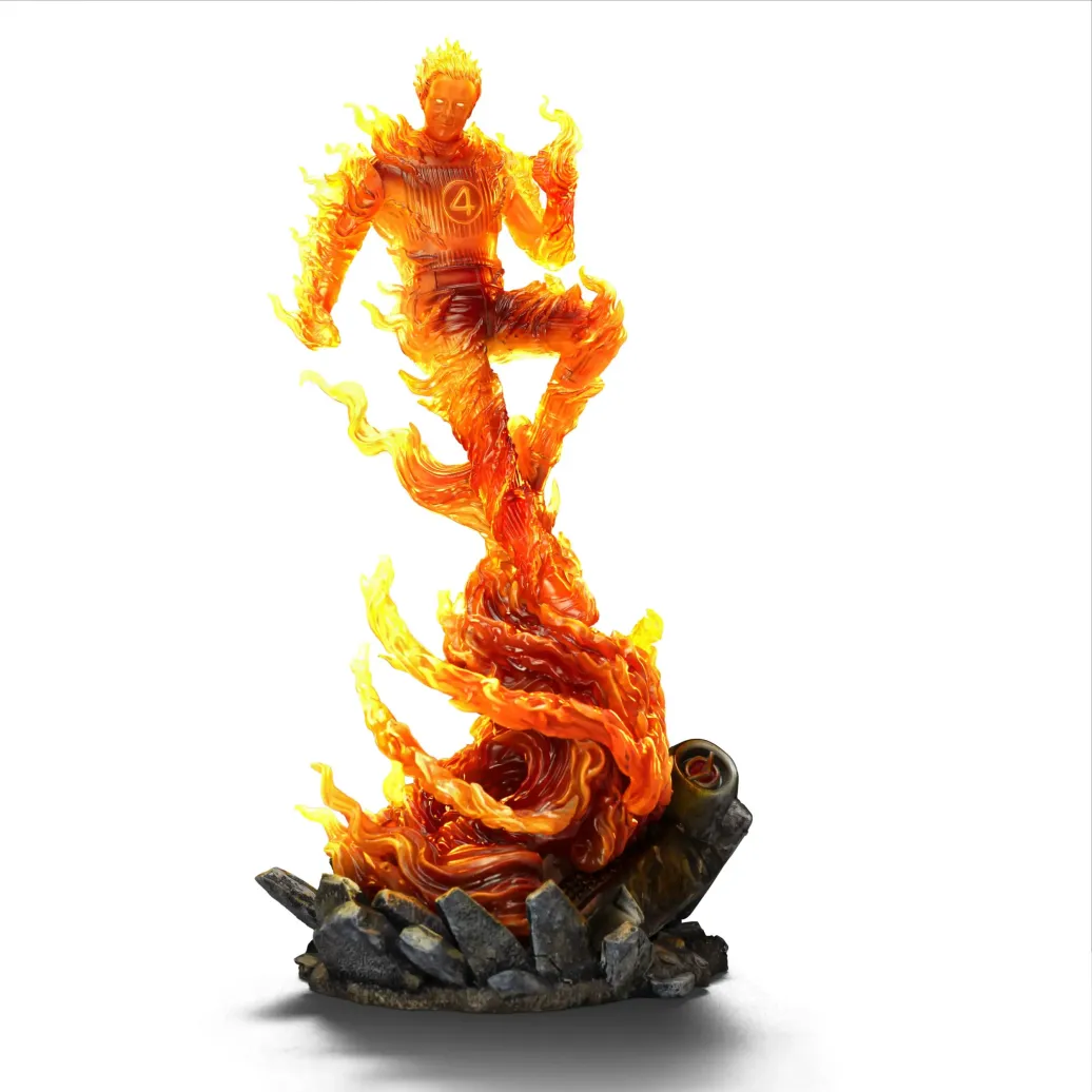Fantastic Four Art Scale Statue 1/10 Human Torch 30 cm 