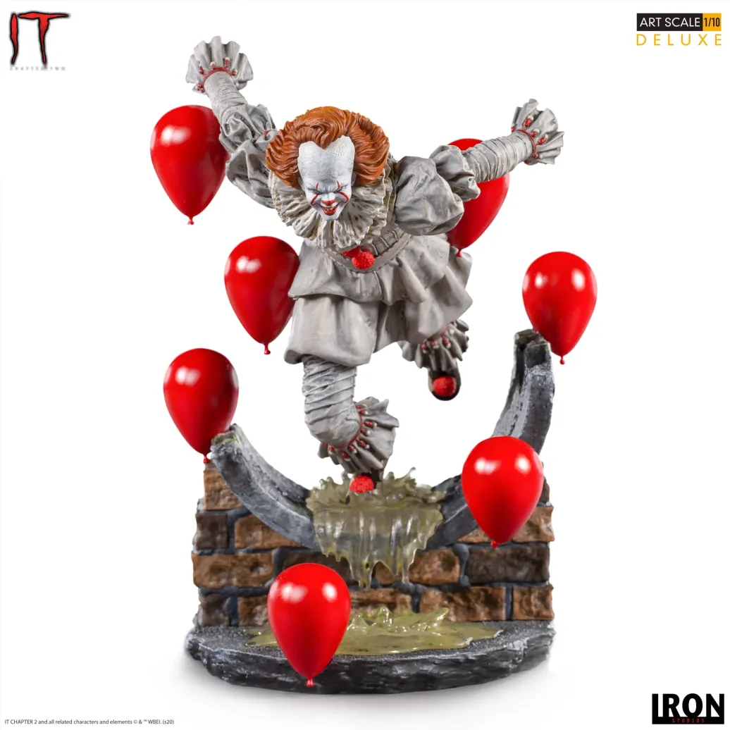 Es Kapitel 2 Pennywise Deluxe Art Scale Statue 21 cm