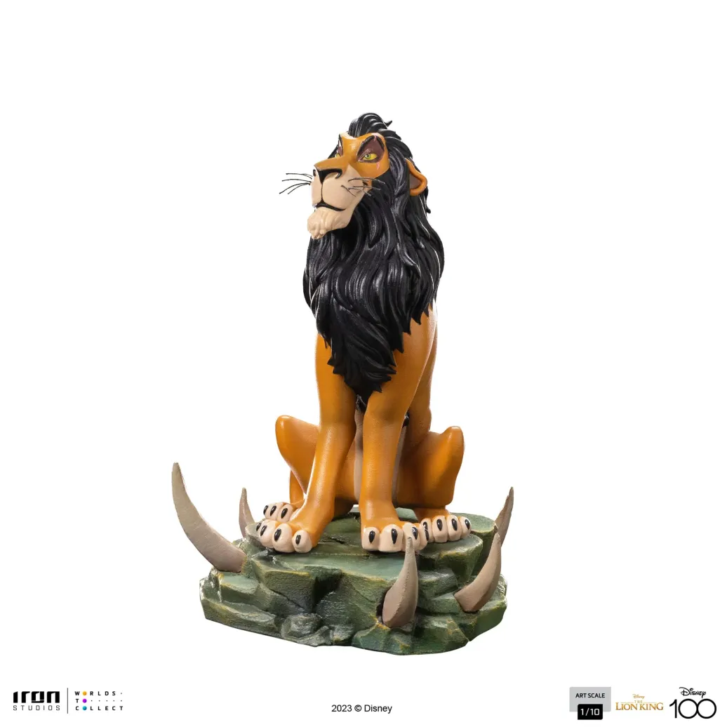 The Lion King Art Scale Statue 1/10 Scar Regular 16 cm