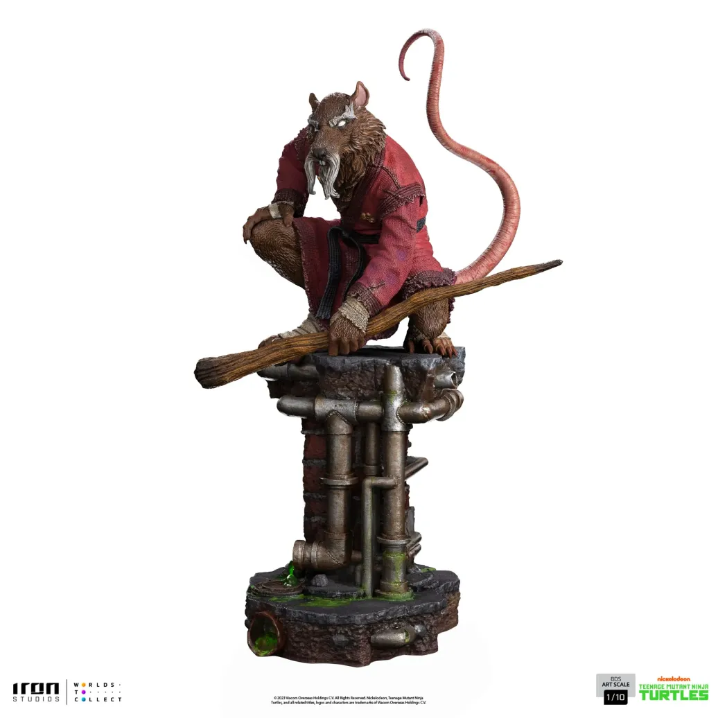 Teenage Mutant Ninja Turtles BDS Art Scale Statue 1/10 Master Splinter 24 cm