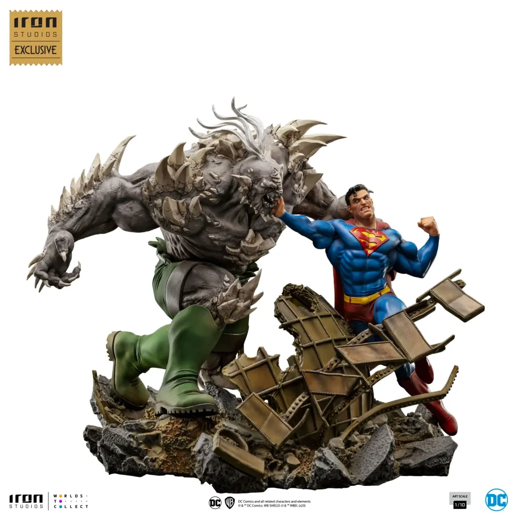DC Comics BDS Art Scale Statue 1/10 Superman vs Doomsday heo EU Exclusive 30 cm